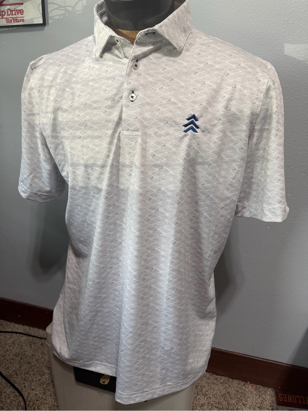 Stitch Ryder Cup 2025 Men’s Large Polo Shirt